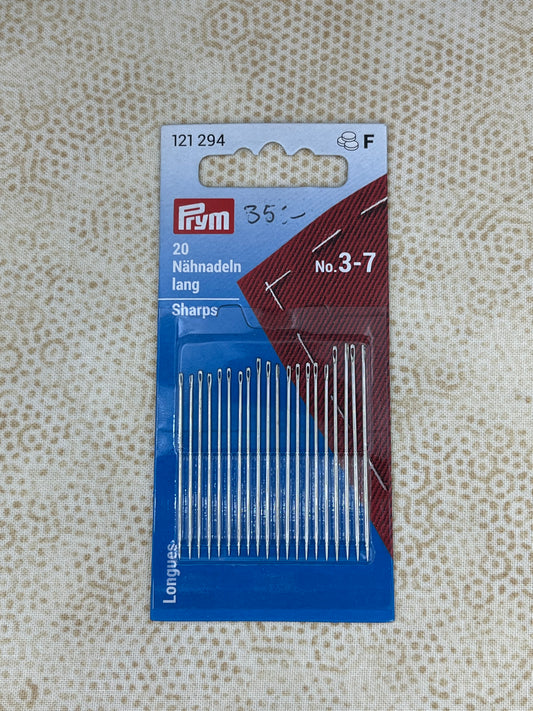 Prym Sharps 20 st Nr 3-7