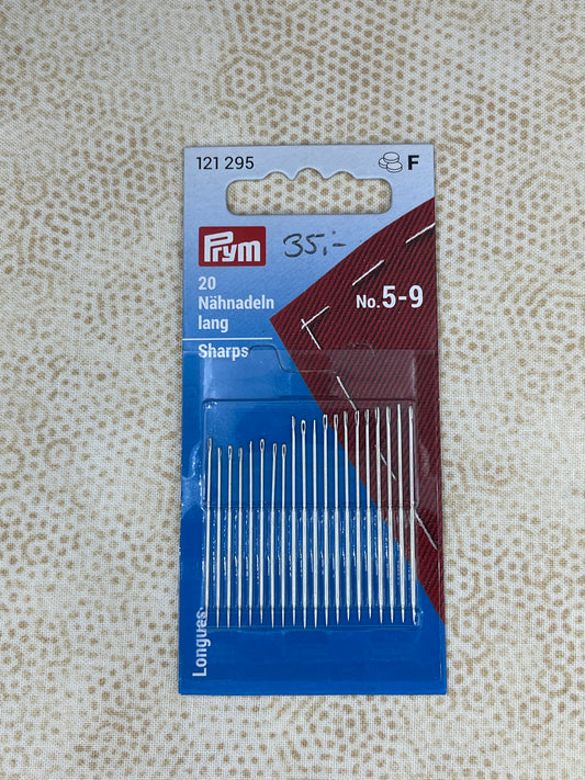 Prym Sharps 20 st Nr 5-9