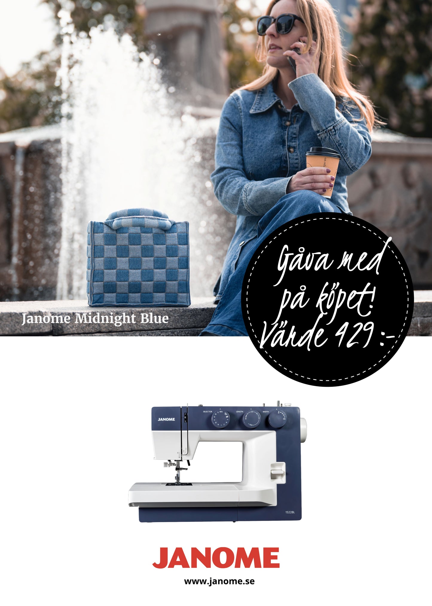 Janome 1522 Midnight Blue