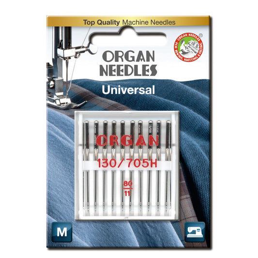 Organ Needles Universal 80 (M)