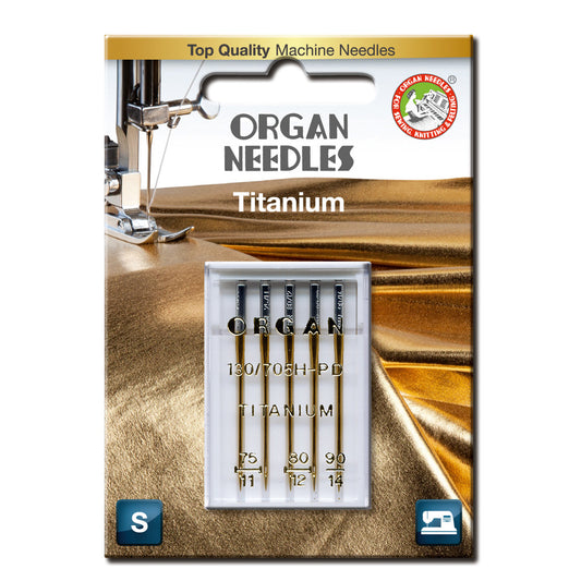 Organ Needles Titanium 75-90 (S)