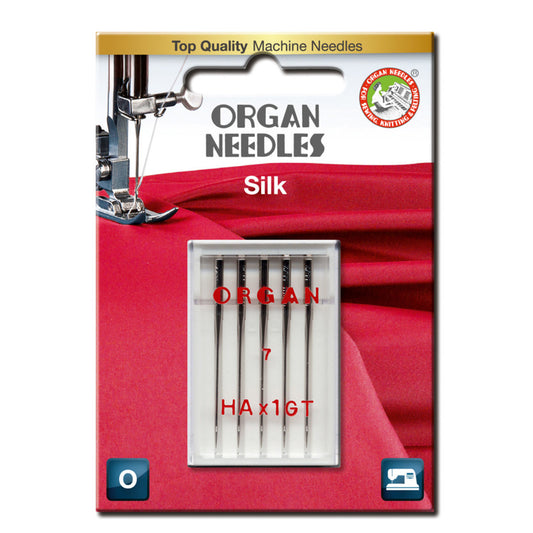Organ Needles Silk HAx1GT 55 (O)