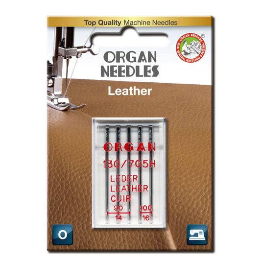 Organ Needles Leather 90-100 (O)