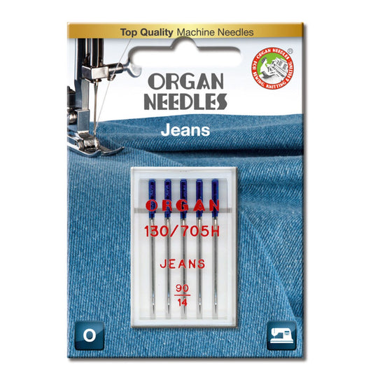 Organ Needles Jeans 90-100 (O)
