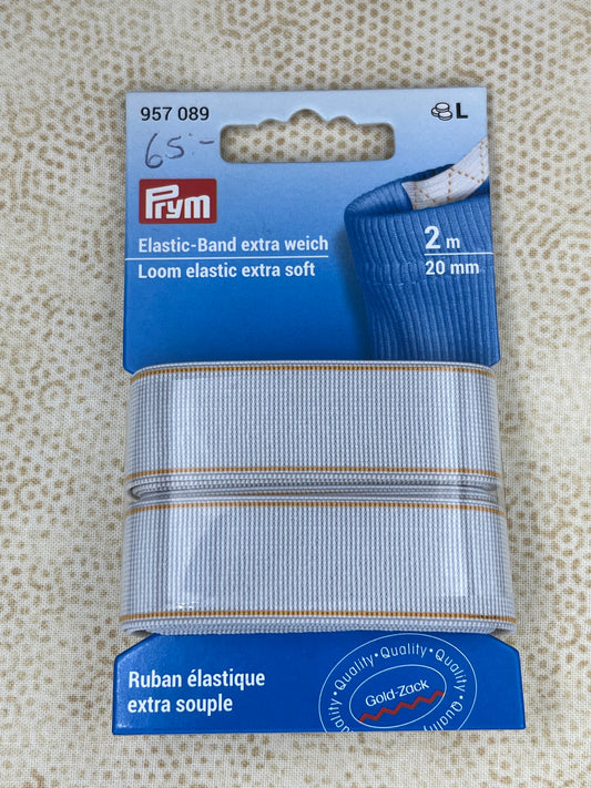 Resår 20 mm x 2 m Vit