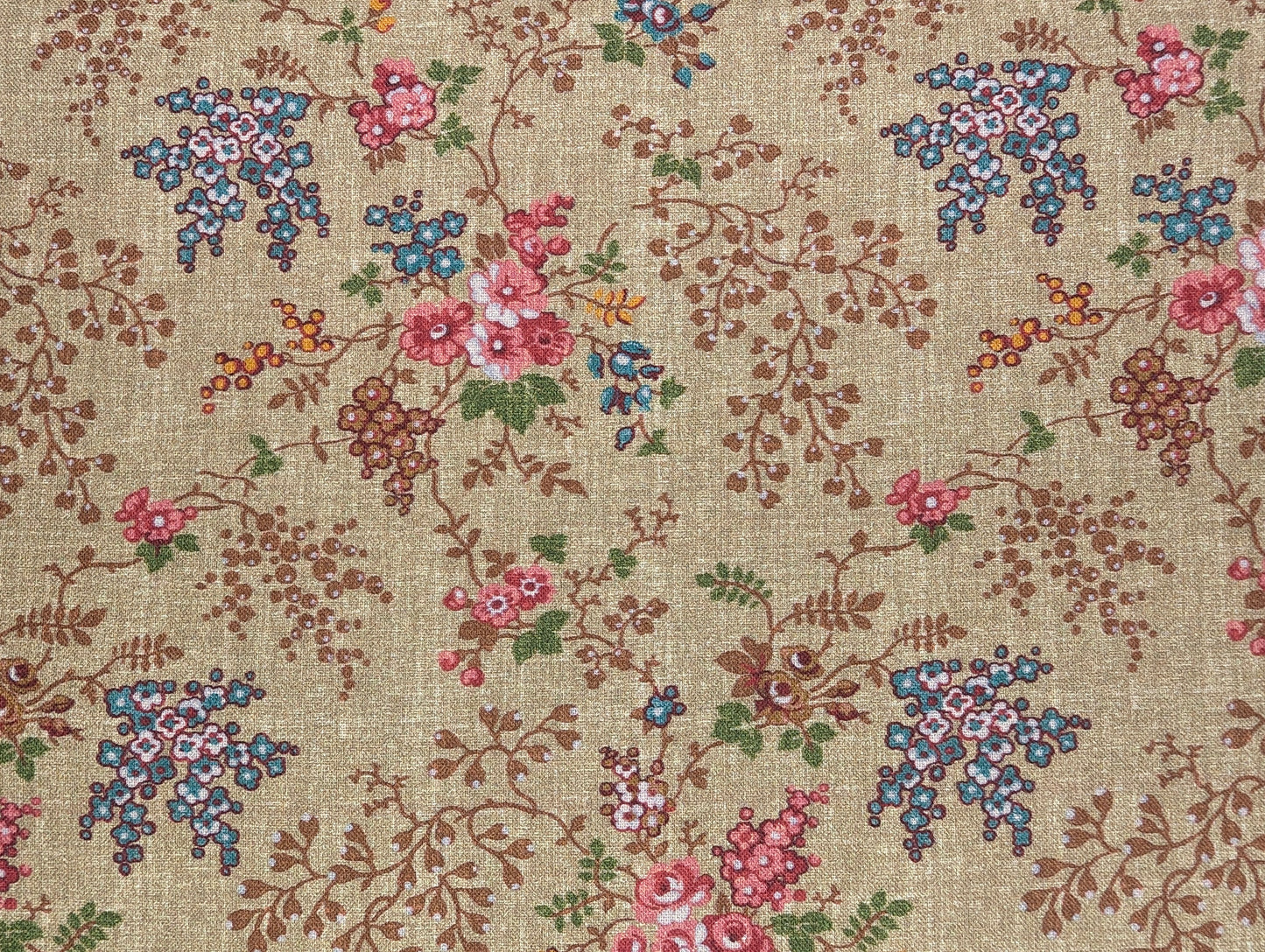 Allover Vines Tan