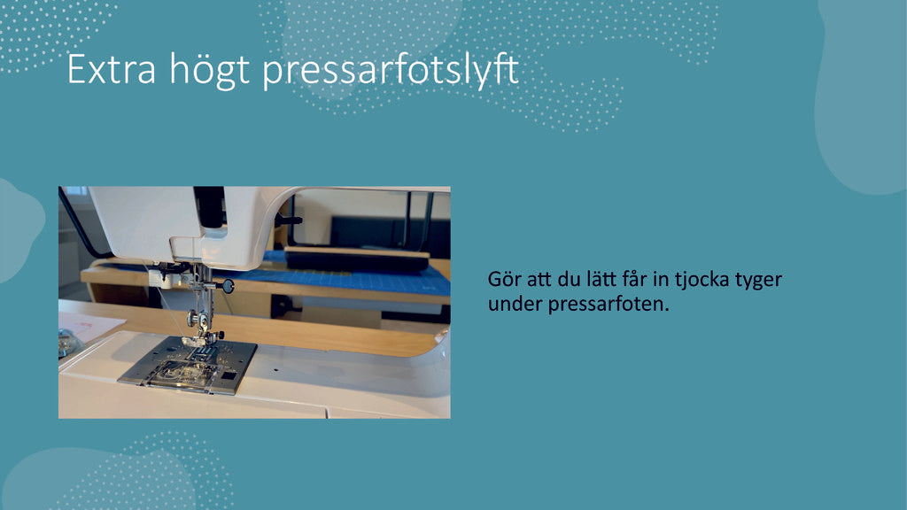 Janome Easy Jeans symaskin för kraftiga tyger