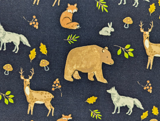 Forest Animals Navy
