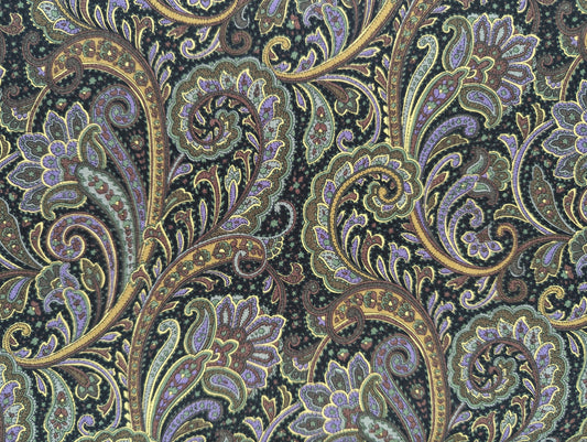 Paisley Prints Black