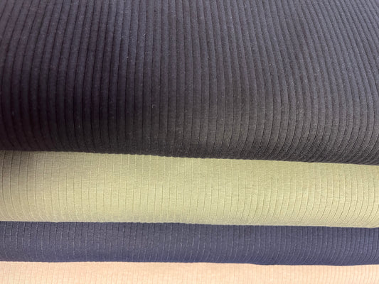 Rib Mandy Jersey Black