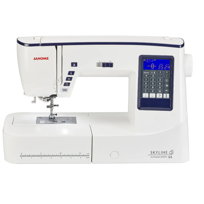 Janome Skyline S3 symaskin med stor arbetsyta