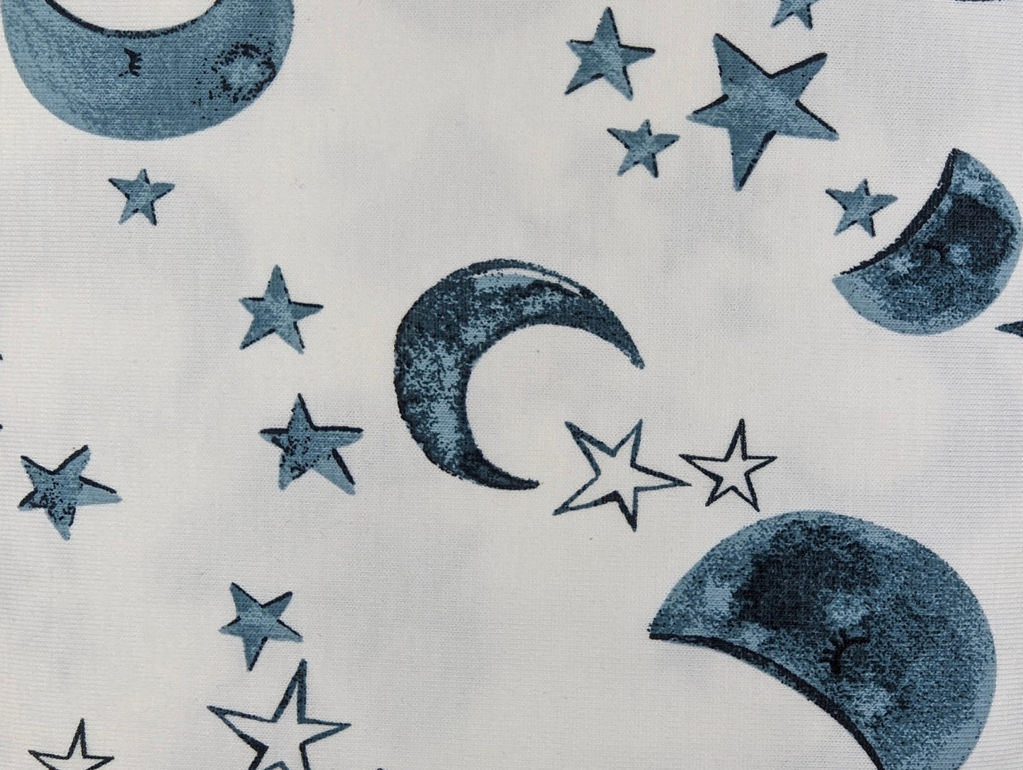 Stars & Moon Dusty Blue