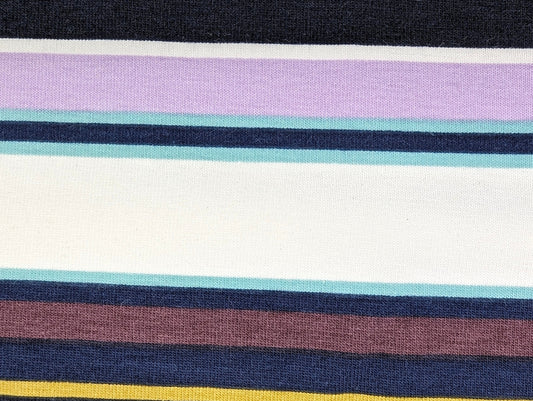 Stripe off white denim