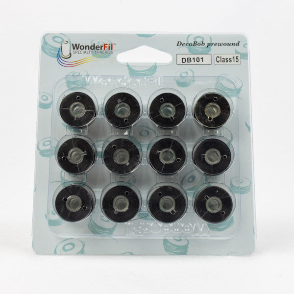 Prewound Bobbins Svart