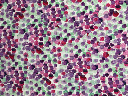 Floral Dots Purple