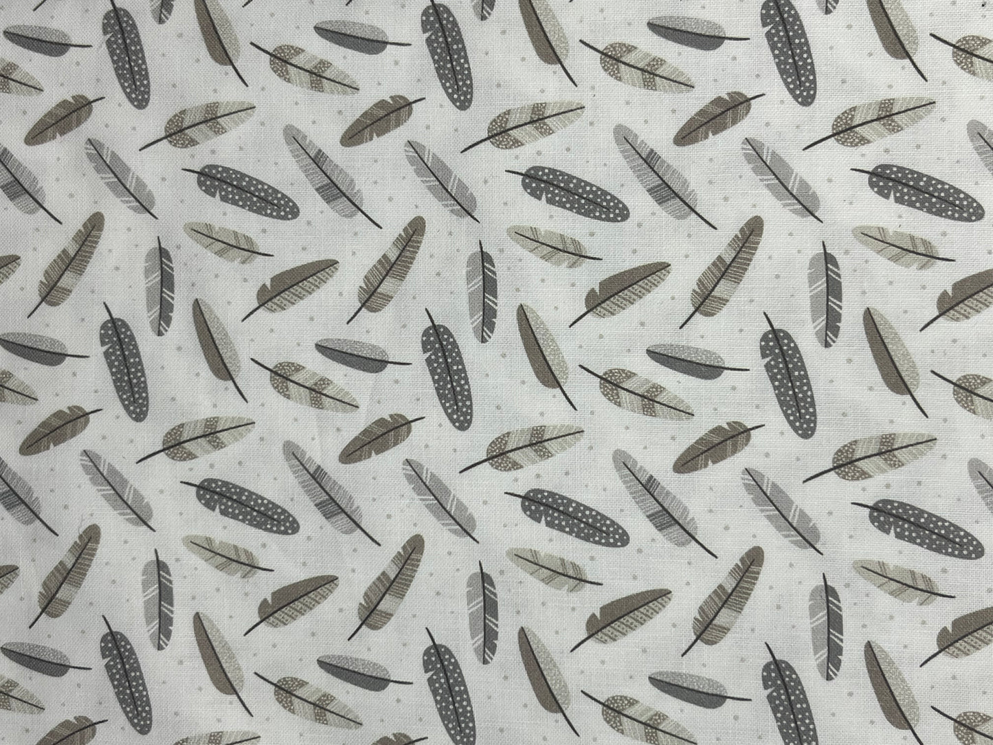 Small Feathers Off White