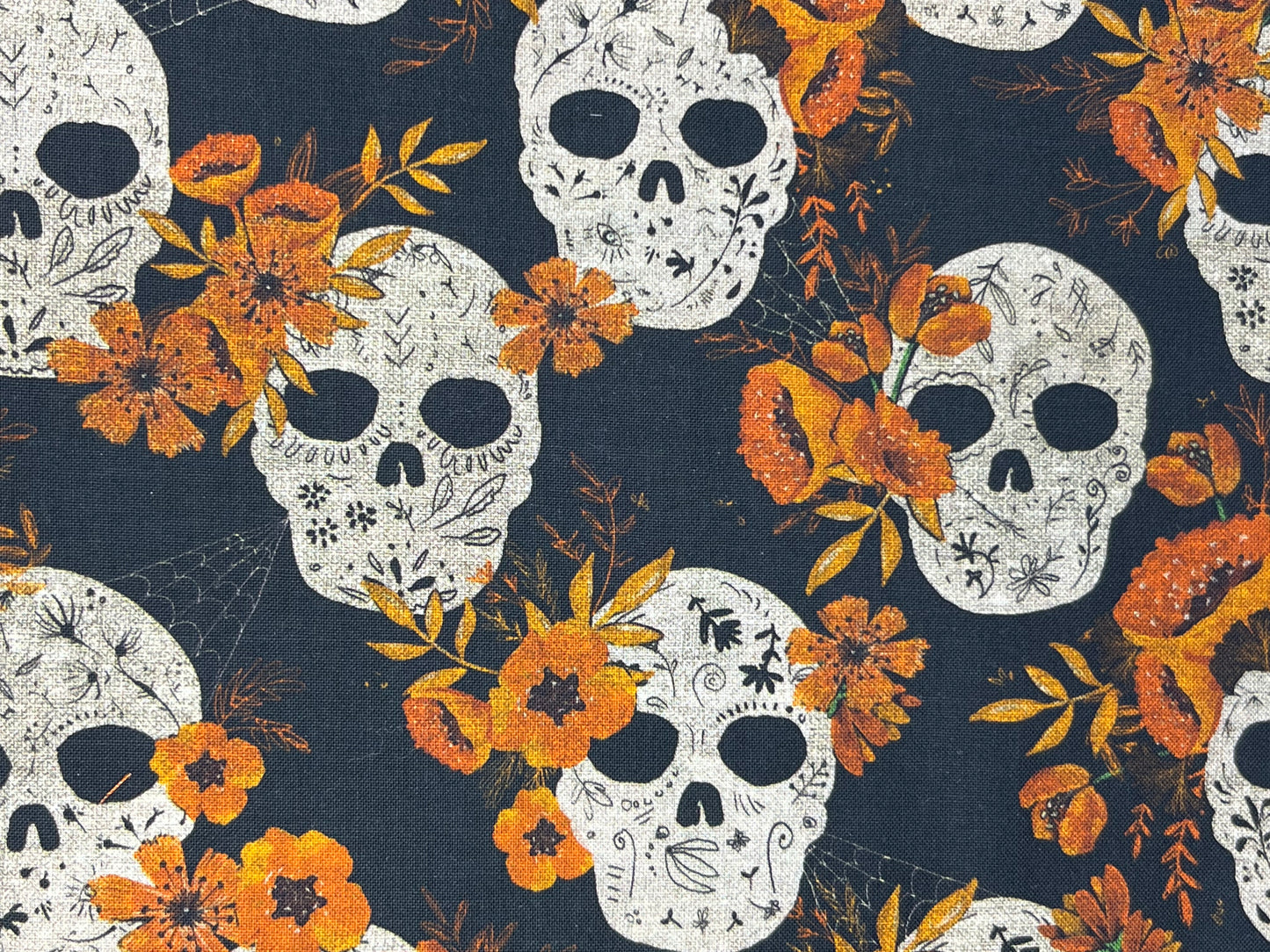 Wicked Garden Sophisticated Skulls Black