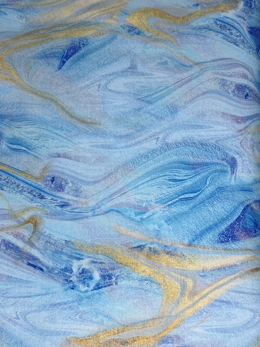 Misty Garden Sea Blue