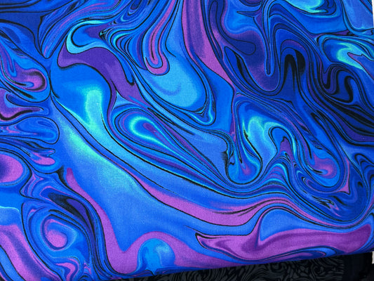 TimelessTreasures Midnight Bloom Marble