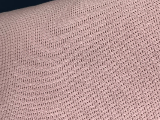 Wafel Jersey Dusty Rose